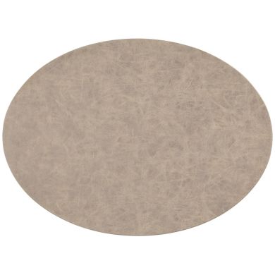Плейсмат для сервірування TRUMAN овал, 33x45см, одношаровий, тауп ZICZAC ZZ0505TAUPE