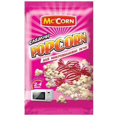 Попкорн Mr'Corn сладкий для МХП 90г Мr Corn 02MrC04