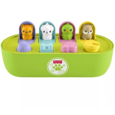 Развивающая игрушка Укрытия со зверятами Fisher-Price JDL66
