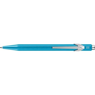 Ручка Caran d'Ache 849 Metal-X Блакитна, box 849.671