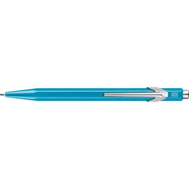 Ручка Caran d'Ache 849 Metal-X Голубая, box 849.671
