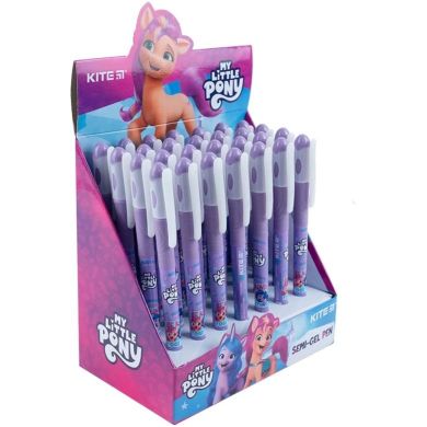 Ручка масляна My Little Pony, синя Kite LP23-033