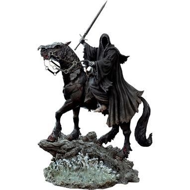 Статуетка LORD OF THE RINGS Nazgul on Horse Deluxe - Scale 1/10 (Володар перснів) 42,5 см WBLOR84523-10