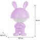 Світильник-нічник LED з акумулятором Dreamy Bunny,фіолетовий K25-315-1-5, Фіолетовий
