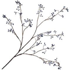 Ягідна гілка, світло-блакитна, 133 см Silk-ka 133720