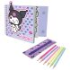 Зошит із завданнями KUROMI + олівці і знімний чохол Kids Licensing KU00004