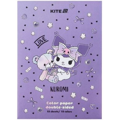 Папір кольор. двостор. (15арк/15кол), А4 HK24-250