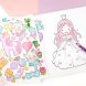 Альбом для раскрашивания из бумаги Princess Mimi 0412016