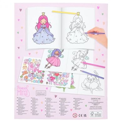 Альбом для раскрашивания из бумаги Princess Mimi 0412016