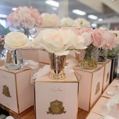 Аромат для приміщення 7 Троянд Pink Blush у склянці GOLD рожевий бокс Cote noire SMB20