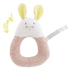 Брязкальце-кільце Мишка Les Petits Dodos Moulin Roty 663007, Різнокольоровий