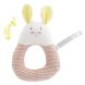Брязкальце-кільце Мишка Les Petits Dodos Moulin Roty 663007, Різнокольоровий