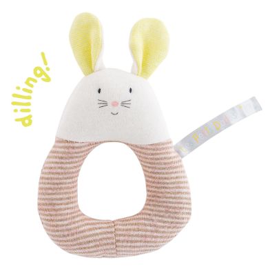 Брязкальце-кільце Мишка Les Petits Dodos Moulin Roty 663007, Різнокольоровий