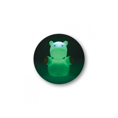 Дитячий нічник Nuvita Гіпопотам NV6607, Зелений