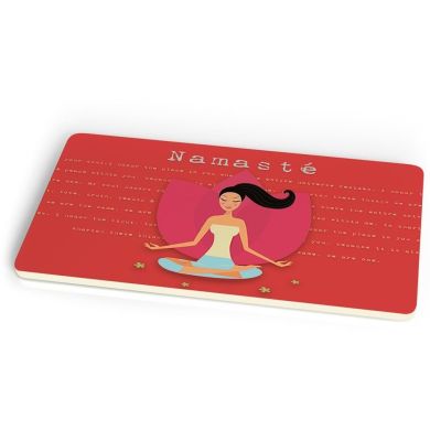 Дощечка для нарізки Yoga Love chic.mic BFB527, Різнокольоровий