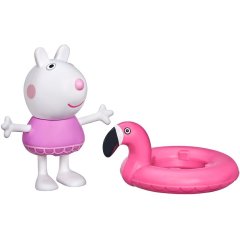 Фігурка Peppa серії Веселі друзі СЮЗІ З КРУГОМ ФЛАМІНГО F2206