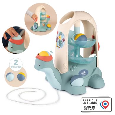 Іграшка для розвитку Smoby Little 2 в 1 Черепашка, 28x20x29 см, 12 міс. + SMOBY 140310