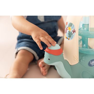 Іграшка для розвитку Smoby Little 2 в 1 Черепашка, 28x20x29 см, 12 міс. + SMOBY 140310