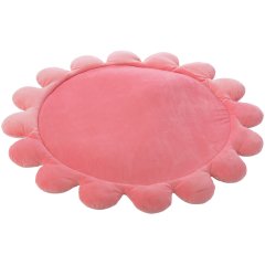 Килим дитячий FLOWER рожевий (100x100x5cм) J-LINE 64027