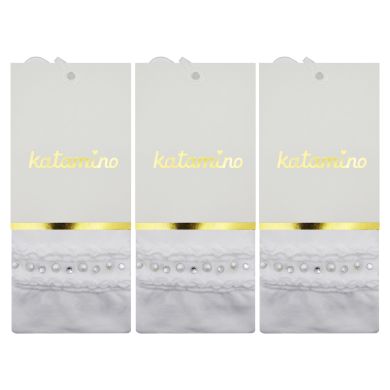 Колготи дитячі Katamino 11/12 білі K62027