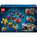 Конструктор Ремікс вертольотів, пожежних машин та підводних човнів LEGO City 60462