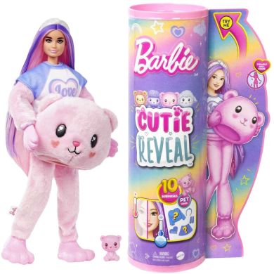 Лялька Barbie Cutie Reveal серії М'які та пухнасті &ndash; ведмежа HKR04