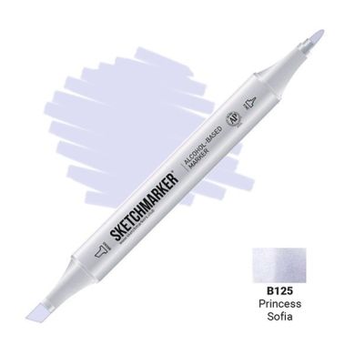 Маркер Sketchmarker 2 пера: тонкое и долото Princes Sofia SM-B125