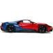 Машина металлическая Jada Марвел Человека-Паук Ford GT 2017 + фигурка Человека-Паука 1:24 253225002