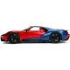 Машина металлическая Jada Марвел Человека-Паук Ford GT 2017 + фигурка Человека-Паука 1:24 253225002