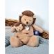 Мягкая игрушка DouDou Ёжик с малышом коллекция Bio в коробке DC3986
