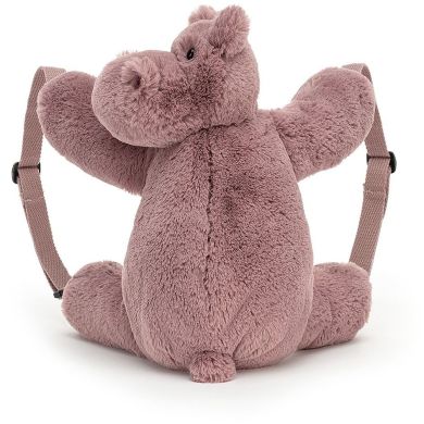 Мягкая игрушка Рюкзак Hippo Jellycat (Джелликэт) 28x30 HUG2HBP