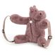 Мягкая игрушка Рюкзак Hippo Jellycat (Джелликэт) 28x30 HUG2HBP