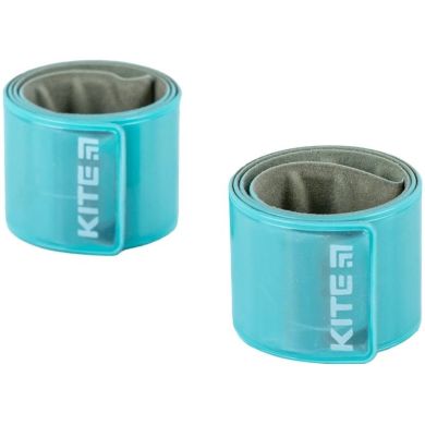 Набор браслетов светоотражающих, мятный Kite K23-108-3
