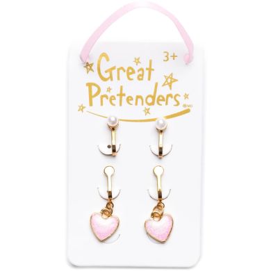 Набор серьги-клипсы, 2шт Great Pretenders 90609