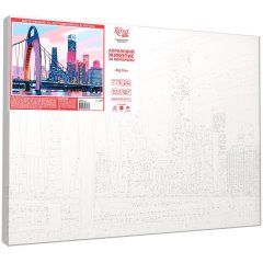 Набор-стандарт, картина по номерам, Big City, 35х45 см, ROSA START N00013839