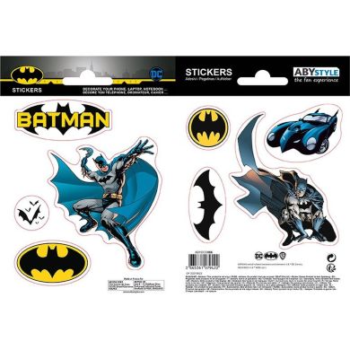 Наклейки DC COMICS Batman and Logo (Бетмен) ABYDCO866