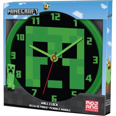 Настінний годинник Minecraft Kids Licensing MIN3018