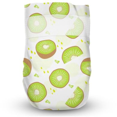 Підгузки Offspring Hairykiwi, розмір S, 3-6 кг, 48 шт DP-OI-FAT-S48P-HKW, S