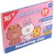 Пластилін YES, 18 кольори, 360г Line Friends YES 540679
