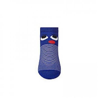 Шкарпетки дитячі сліди V&T 024-967 Emoji 12-14, Синій 4823103427651