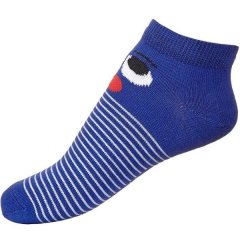 Шкарпетки дитячі сліди V&T 024-967 Emoji 12-14, Синій 4823103427651