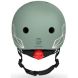 Шолом захисний дитячий Scoot and Ride, зелений, з ліхтариком, 45-51см SR-181206-GREENLINES