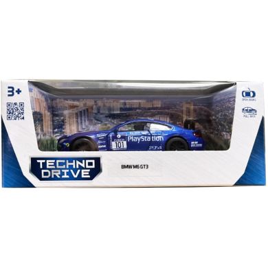 Автомодель BMW M6 GT3 синий TechnoDrive 250353