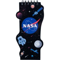 Блокнот на спіралі нелінований 50 аркушів, NASA Kite NS22-465