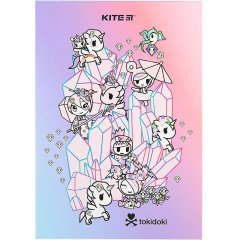 Блокнот-планшет, A5, 50 листов, клетка tokidoki Kite TK22-194-1
