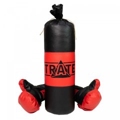 Боксерский набор красно-черный маленький (2074) STRATEG 2074