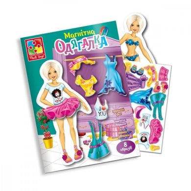 Гра настільна Vladi Toys магнітна Блондинка VT3204-30
