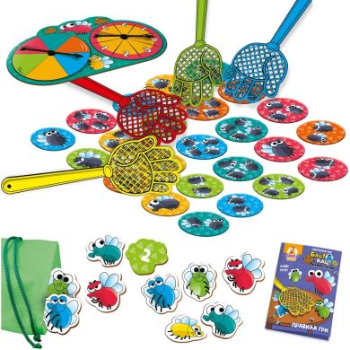 Гра настільна Vladi Toys розважальна Бац! Бац! Скажені мухи VT8055-37