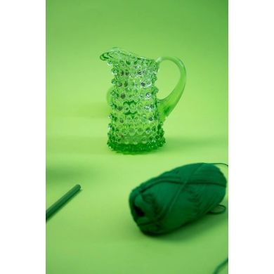 Графін для напоїв Hobnail світло-зелений, 350 мл KLIMCHI 16185/350-51/27
