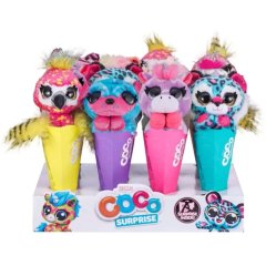 Игрушка мягкая ZURU COCO SURPRISE NEON с сюрпризом в ассортименте 9609SQ1, 16